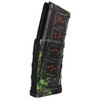 Mission First Tactical EXDPM556D-PWB Predator EXD AR15/M4 Magazine - Durable, Reliable, and Compatible Performance Upgrade with a digital camouflage design and LED counter display.