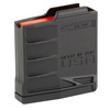 Amend2 SAAICS65BLK3 6.5 PRC Short Action AICS 3-Round Magazine, durable and precision engineered, made in the USA, black magazine with red follower and embossed text