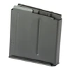 MDT 105123-BLK Precision Metal Magazine for 300PRC - Long Length Action, AICS Compatible, Durable Cerakote Finish, black magazine with textured surface and embossed MDT logo for reliable firearm magazine loading.