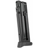 Ruger 90382 10-Round Factory Magazine, durable steel body and polymer base plate for reliability, shown in a close-up image.