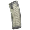 Amend2 556MODCSMK30, transparent magazine for firearm with visible internal components and capacity indicated on the side.