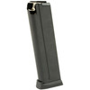 Springfield Armory PI6069 10-Round Steel Magazine for EMP Lightweight Champion, durable and reliable steel construction for tactical shooting, shown standing upright with a black finish.