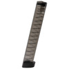 Amend2 34-Round GLOCK Magazine, durable polymer magazine with anti-tilt design and slim profile for extended firearm capacity.