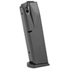 ProMag Industries BER-A12 Magazine, 17-Round Capacity, Durable U.S. Made & Easy Loading magazine shown in black with a smooth finish and base plate for stability.
