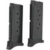 Ruger 90642 7-Round Factory Magazine, two durable steel and polymer magazines for reliable firearm performance, shown in black with visible capacity markings.
