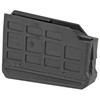 Winchester Repeating Arms XPR Detachable Box Magazine - 3-Round Polymer Mag for Short Action Firearms, black plastic magazine with a textured surface and markings.