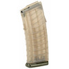 Steyr Arms 1200050500 OEM 30-Round Polymer Magazine - Transparent Body with Green Base, firearm magazine with see-through body and green base platform
