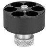 HKS Speed Loaders MK3A, black cylindrical speed loader for firearm magazines with a metal mounting mechanism.
