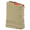 Amend2 7.62X51 SR-25 10-Round Polymer Magazine, durable FDE color, designed for hunting and shooting, with a compact and lightweight structure.