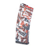 HEXMAG HX1530-AR15S2-ONP 15-Round HD Magazine - One Nation Hydro Dipped Finish for AR-15, American flag-themed polymer magazine