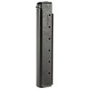Auto Ordnance T11 Thompson 30-Round Steel Magazine for .45ACP, black steel high-capacity firearm magazine with multiple holes along the side for capacity visibility, reliable performance and durability.