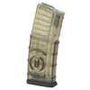 Elite Tactical Systems Group AR15-30CG2 - Reliable Polymer Magazine with No Tilt Follower & Dust Cover for AR-15 Rifles, transparent design showing internal components.