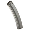 Heckler & Koch 206349S Factory Magazine - 30-Round Steel Body, Durable & Reliable Firearm Accessory, image of a stainless steel magazine for firearms.