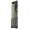 Elite Tactical Systems Group SMK-SW9-SHD-12 Magazine for Smith & Wesson 9mm Shield - 12-Round Capacity, Durable & Clear Body, Lifetime Warranty, product image showing a transparent magazine for carrying 12 rounds of 9mm ammunition.