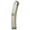 Elite Tactical Systems Group CZEVO-40G2 Advanced Polymer Magazine for CZ Scorpion EVO, transparent magazine showing internal mechanism and capacity for reliable, durable performance.