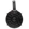 Derya D055039 DY12 21-Round Drum Magazine, durable 12GA steel and polymer high capacity shotgun accessory with a black finish and circular design.