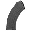 ProMag Industries ProMag AK-A1 30-Round Magazine, durable and USA-made with lifetime guarantee, shown in black with grid pattern on the surface.