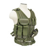NcStar CTV2916G Tactical Vest w/Magazine Pouches Holster & Pistol Belt M-XXL