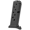 Hi-Point Firearms CLP9C, handgun magazine for the pistol, black metallic magazine with multiple holes for capacity check.