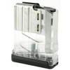Lancer Systems L7-10-CLR, transparent magazine for firearms with metal and plastic construction.