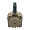 ProMag Industries DRM-A41-FDE, tan-colored firearm magazine speed loader with textured grip for easy loading.