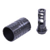 Guntec USA 223/556 9mm “Hellfire” Muzzle Compensator With Qd Blast Shield (Gen 2)