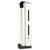 Wilson Combat 47NX, silver-colored firearm magazine with black base plate and safety features.