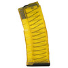 Mission First Tactical EXDPM556-T-Y, designed transparent yellow polymer magazine for AR-15 rifles.