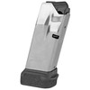 Springfield HC5913, metal handgun magazine with black plastic base and spring mechanism.