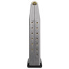 Magpul Industries MAG1486-SST, dual-stack magazine with metal construction and numbered capacity indicators for firearms.