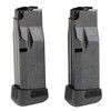Ruger 90736, .380 ACP Factory Magazines for LCP MAX - 10 & 12 Round Value Packs, two magazines with a black finish and textured baseplate for concealed carry.