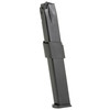 ProMag Industries SPR-A17, a black pistol magazine with a compact design and base plate for firearm ammunition loading.