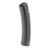 Military Arms Corporation 80065002 Steel Magazine for MAC 5/5K & MP5/MP5K, 30 Rounds with Silver Follower, metal magazine with black finish for high-capacity firearm ammunition loading.