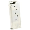 Sig Sauer MAG-938-9-6 Steel 6-Round Magazine for P938 Pistols, showcasing a durable, high-quality steel magazine with a sleek finish and multiple magazine holes for capacity visibility.