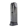 Sig Sauer MAG-2022-43-10 magazine, stainless steel firearm magazine with black base and markings for .40 S&W and .357 SIG ammunition.