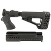 BLACKHAWK K38701-C SpecOps Stock, firearm stock with recoil suppression technology, adjustable length, enhanced stability and comfort, shown with attachment components.