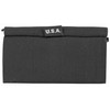 BLACKHAWK 74SH02BK Shotgun Buttstock Shell Holder, open style with 5 elastic loops for quick ammo access, made of durable black nylon fabric with 'U.S.A.' label.