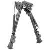BLACKHAWK 71BP02BK Adjustable Bipod - Lightweight, No-Rust, 9"-13" Height for Precision Shooting