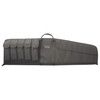 BLACKHAWK 74SG02BKA Tactical Firearm Carry Case, durable grey ballistic polyester with multiple exterior pouches, sturdy handle, and padded interior for firearm protection.
