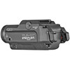 Streamlight TLR-10 Tactical Light with Red Laser, black compact firearm flashlight with 1000 lumens, quick attach rail clamp, and labeled controls.