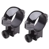 Burris Optics 420072 Rimfire & Airgun Rings, durable .22 receiver mounts with a strong grip for enhanced shooting precision.