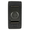 DeSantis Gunhide A47BJJJZ0 Magazine Pouch with Belt Clip, black leather with secure leather design, fits belts up to 1.75 inches, available in black or tan.