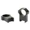 Steiner 5959 H-Series 30mm Scope Rings, precise and lightweight two-piece Picatinny mount set for accurate shooting, shown in black with mounting screws.