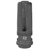 Surefire SureFire SF3P-68-5/8-24 Three-Prong Flash Hider, black firearm muzzle device designed for superior muzzle flash reduction and precise suppressor alignment.