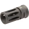 Surefire SFA2-556-1/2-28 Closed-Tine Adapter for Blank Firing & SOCOM Suppressors - Precision Machined 1/2X28 Muzzle Device, black polymer construction with a closed-tine design and threaded end for firearm muzzle attachment.