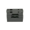 Shield Sights MNT-PICA-POL-SMS-RMS, adjustable polymer Picatinny/Weaver mount for optics, durable and lightweight with height spacers.