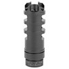 LanTac USA LLC LANTAC DGN762B Muzzle Brake, black tactical firearm muzzle device designed for AR10 and 308 rifles to enhance precision performance, reduce recoil, and minimize muzzle rise.
