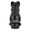 LanTac USA LLC Lantac DGN300B-WM Dragon Muzzle Brake for Wolfman Suppressor, black firearm accessory with precision design for high-performance recoil reduction and enhanced shooting accuracy.