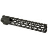 LanTac USA LLC 01-HG-012-SPADA-ML Handguard, Durable M-LOK Aluminum with Anti-Slip Design for Ultimate Stability, shown in black metal finish.