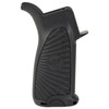 Wilson Combat TR-GRIP-BLK, ergonomic AR15 grip with water-resistant storage and starburst pattern for enhanced grip and durability.